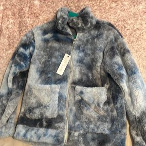 Tie dye blue sweater